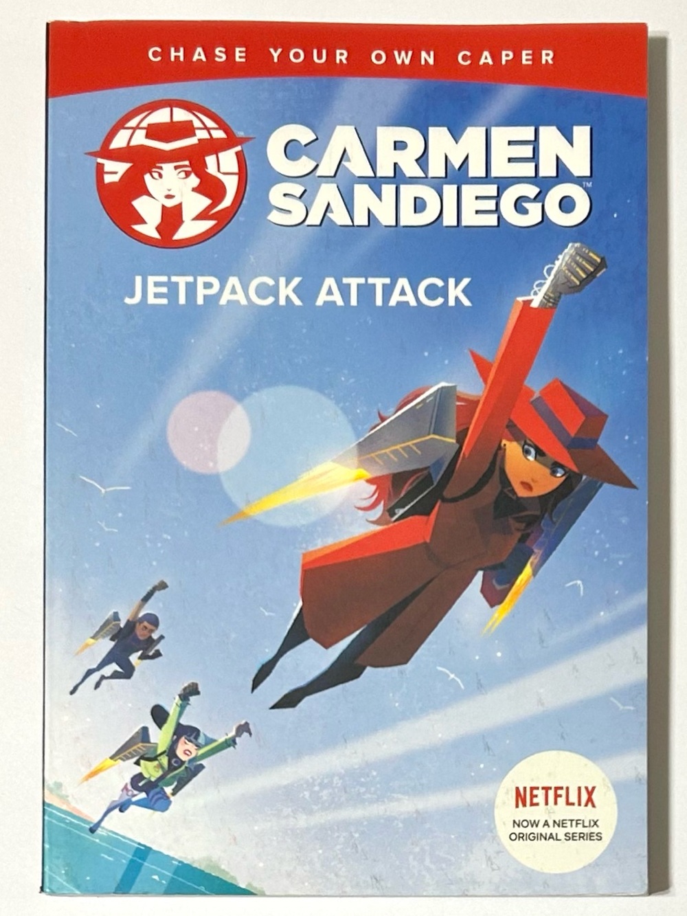 4/$20 Carmen Sandiego Chase Your Own Caper Book Choose Your Own Adventure